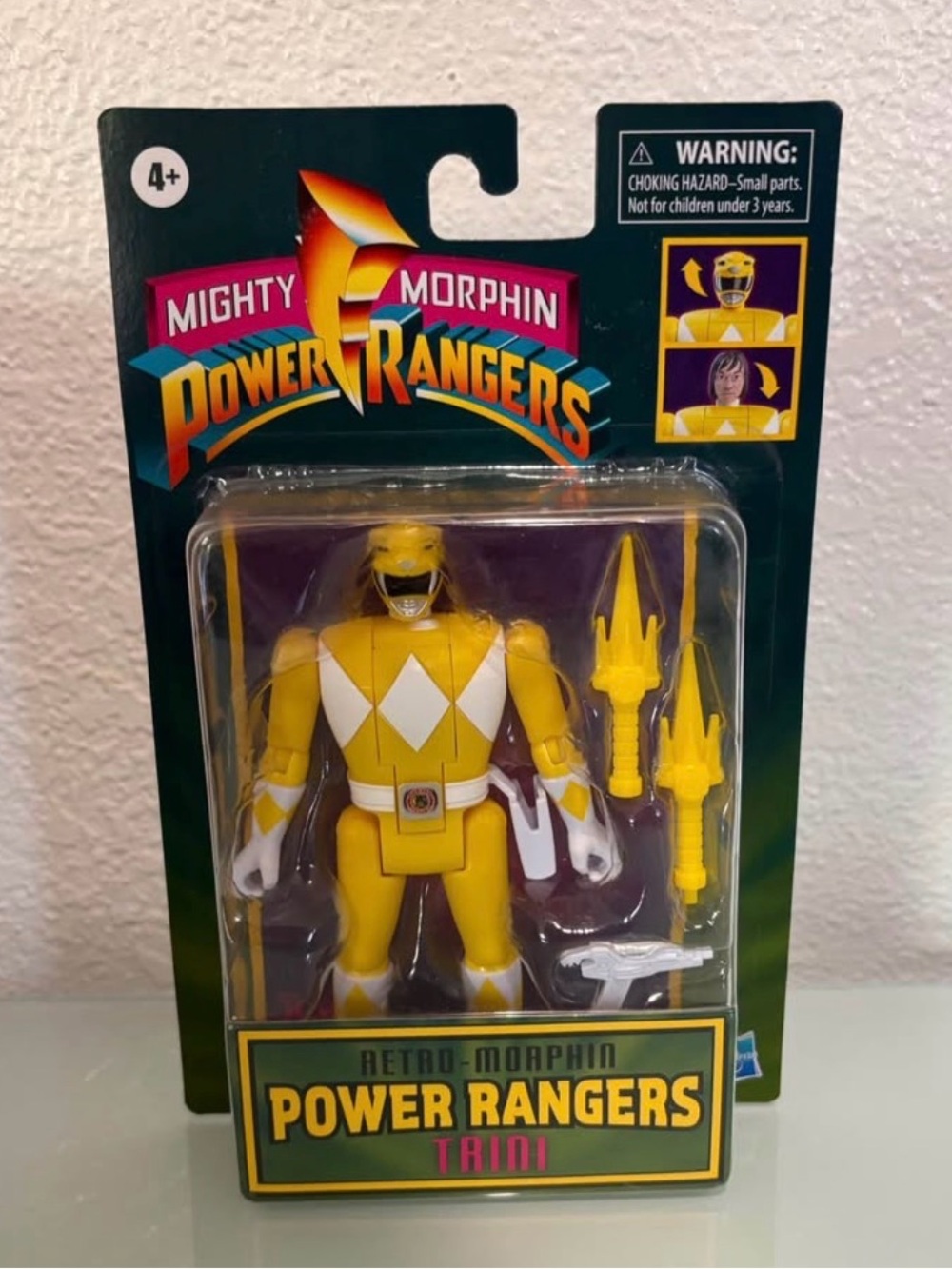 Mighty Morphin Power Rangers Retro-Morphin Rangers Wave 1 Complete Set - Picture 4 of 6